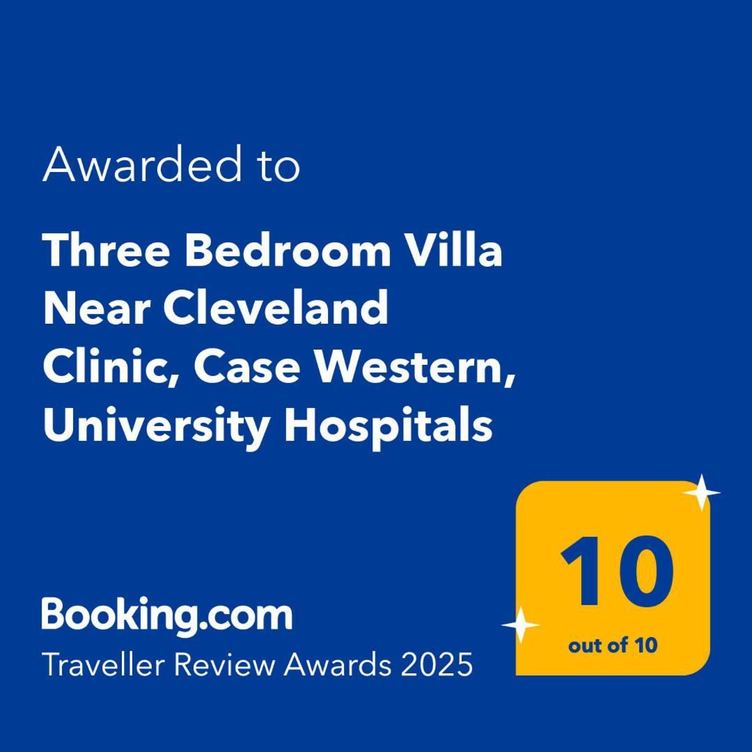 Three Bedroom Villa Near Cleveland Clinic, Case Western, University Hospitals South Euclid Luaran gambar